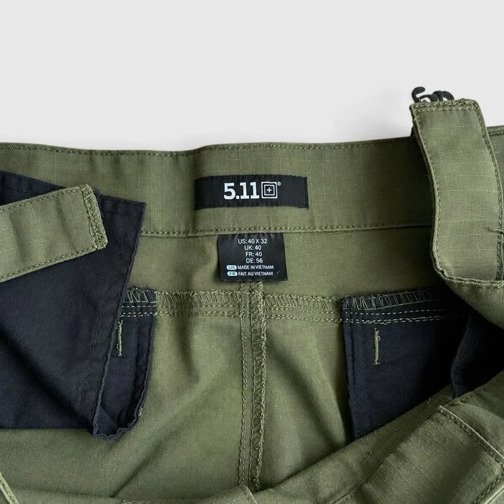5.11 Tactical Taclite Pro Cargo Pants Men’s 40x32 Ranger Green Ripstop Utility